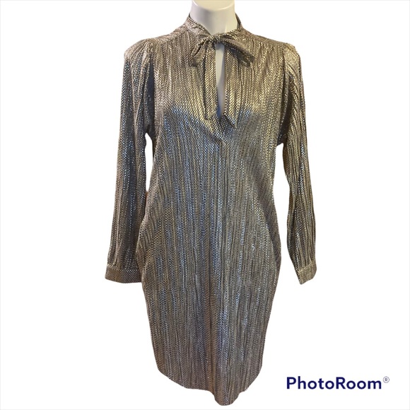 Anthropologie Sabina Musayev Eugene shimmer dress